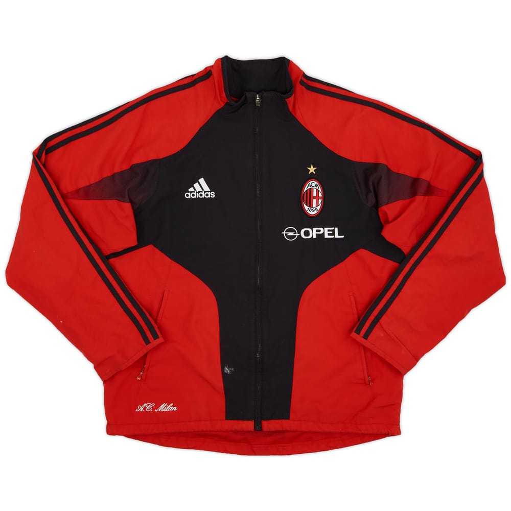 2004-05 AC Milan adidas Track Jacket - 7/10 - (M)