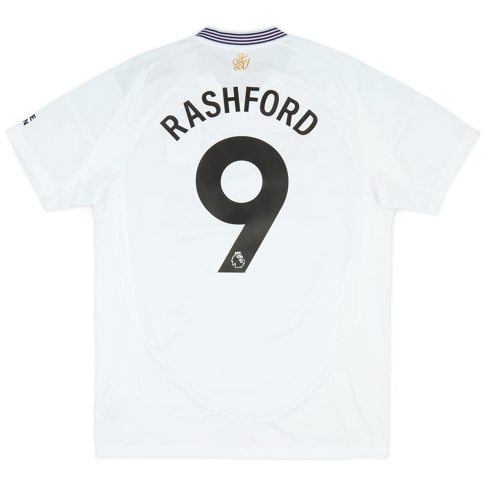 2024-25 Aston Villa Away Shirt Rashford #9