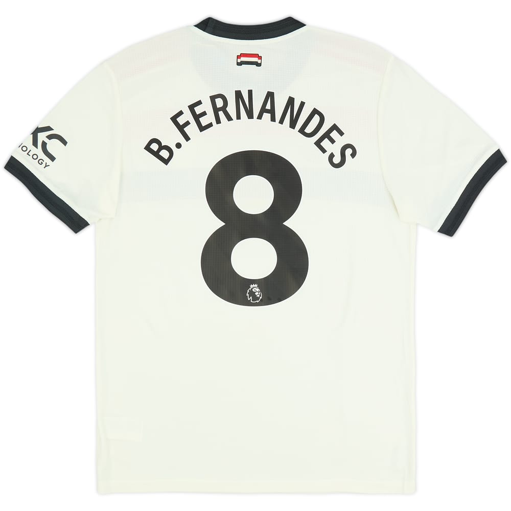 2024-25 Manchester United Authentic Third Shirt B.Fernandes #8