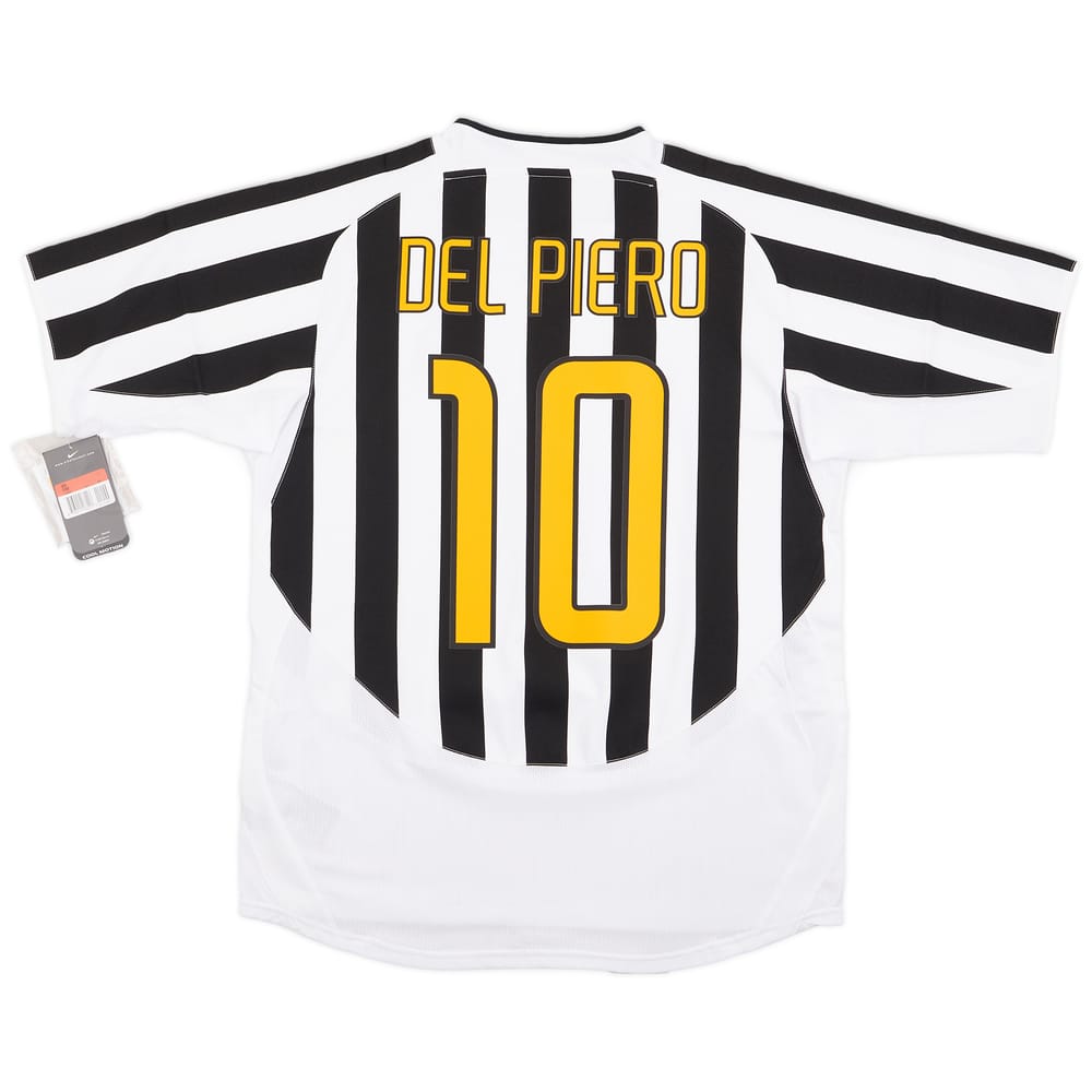 2003-04 Juventus Home Shirt Del Piero #10 (L)