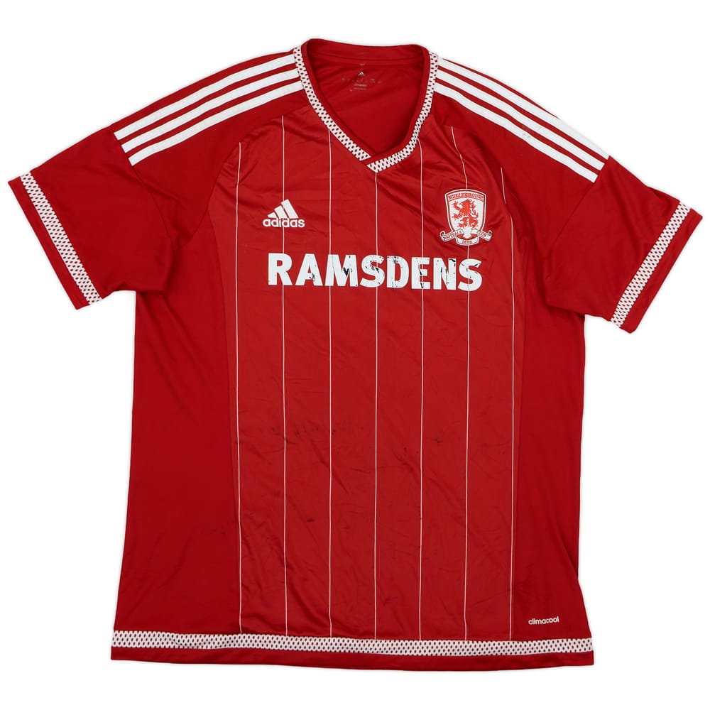 2015-16 Middlesbrough Home Shirt - 4/10 - (XL)