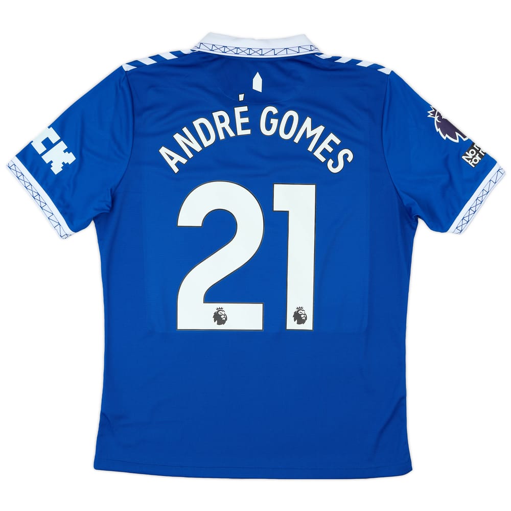 2023-24 Everton Match Issue Home Shirt Andre Gomes #21