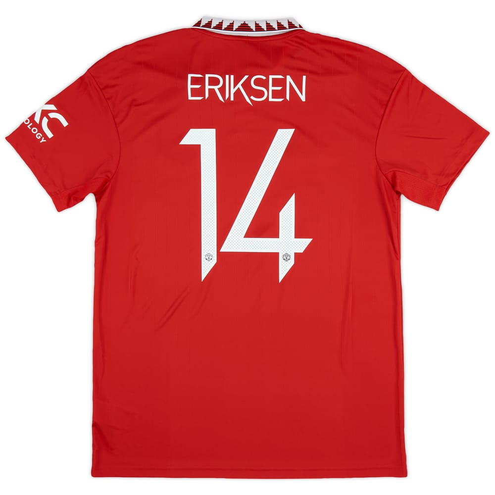 2022-23 Manchester United Home Shirt Eriksen #14