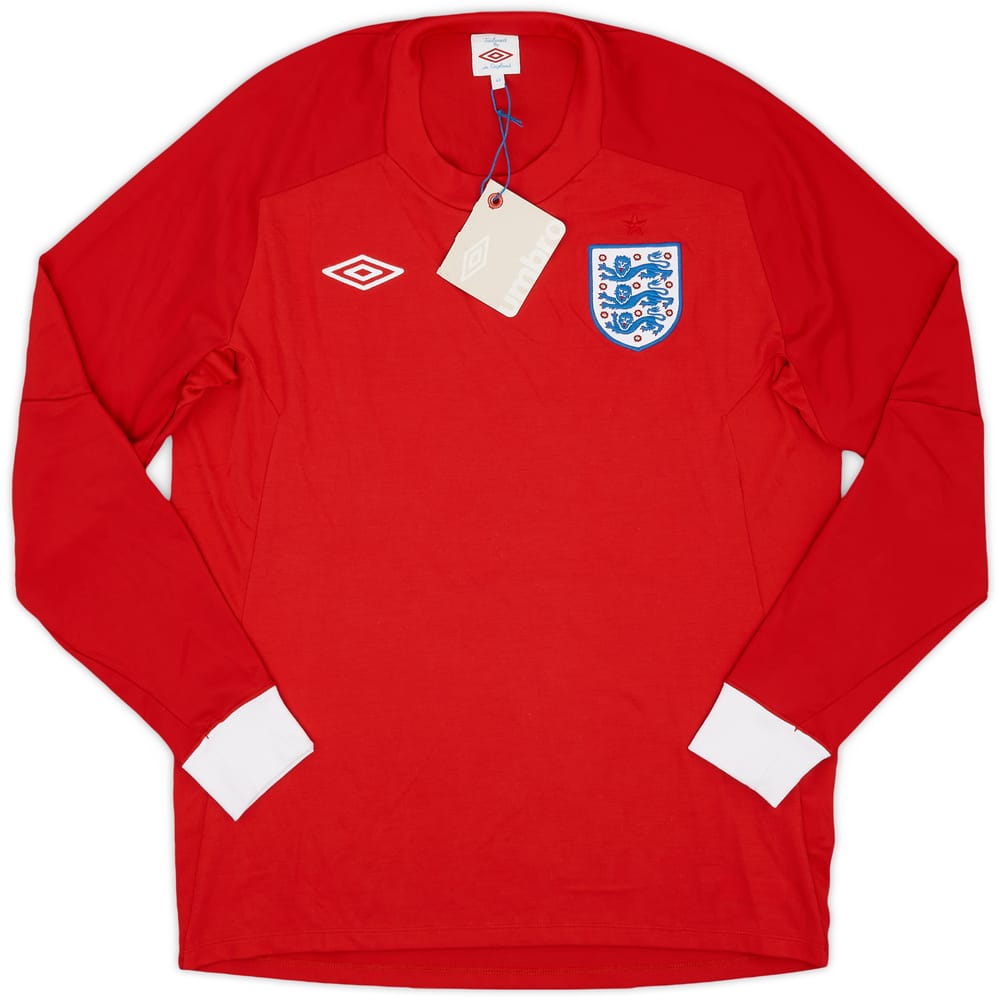 2010-11 England Away L/S Shirt (L)