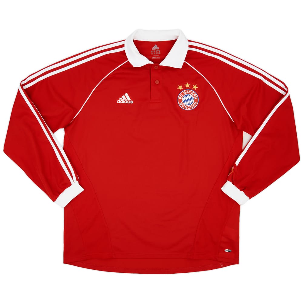 2005-06 Bayern Munich Home L/S Shirt - 10/10 - (XL)