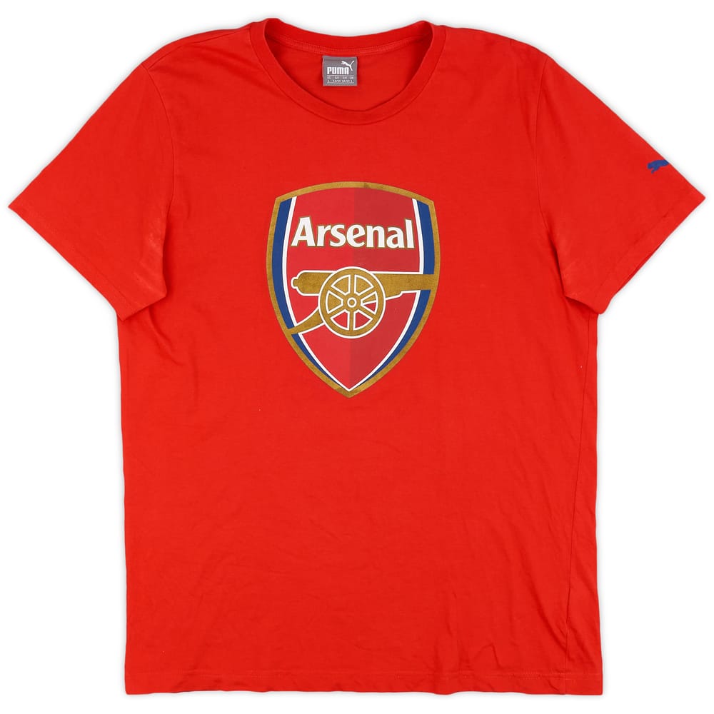 2015-16 Arsenal Puma Cotton Tee - 9/10 - (L)