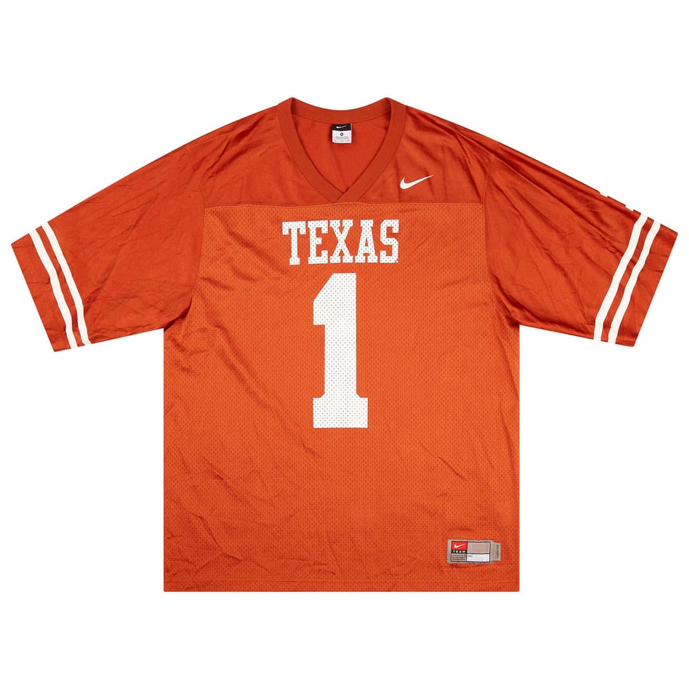 2010-11 Texas Longhorns Davis #1 Nike Jersey (Home) XL