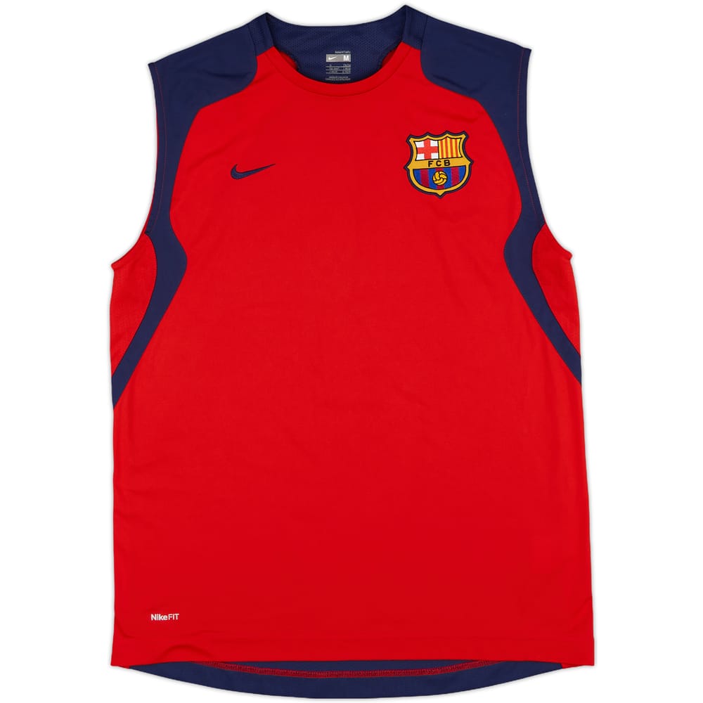 2007-08 Barcelona Nike Training Vest - 9/10 - (M)