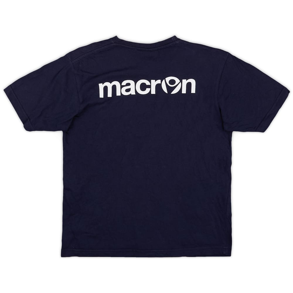 2012-13 Lazio Macron Cotton Tee - 8/10 - (XS)