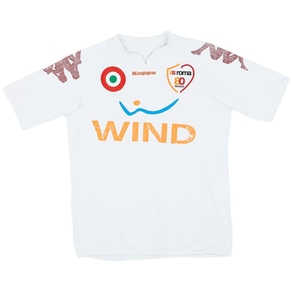 2007-08 Roma Away Shirt - 4/10 - (S)