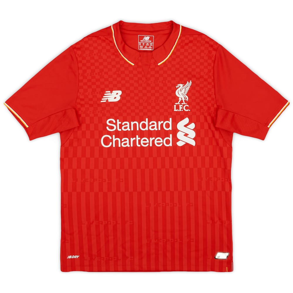 2015-16 Liverpool Home Shirt - 9/10 - (M.Boys)