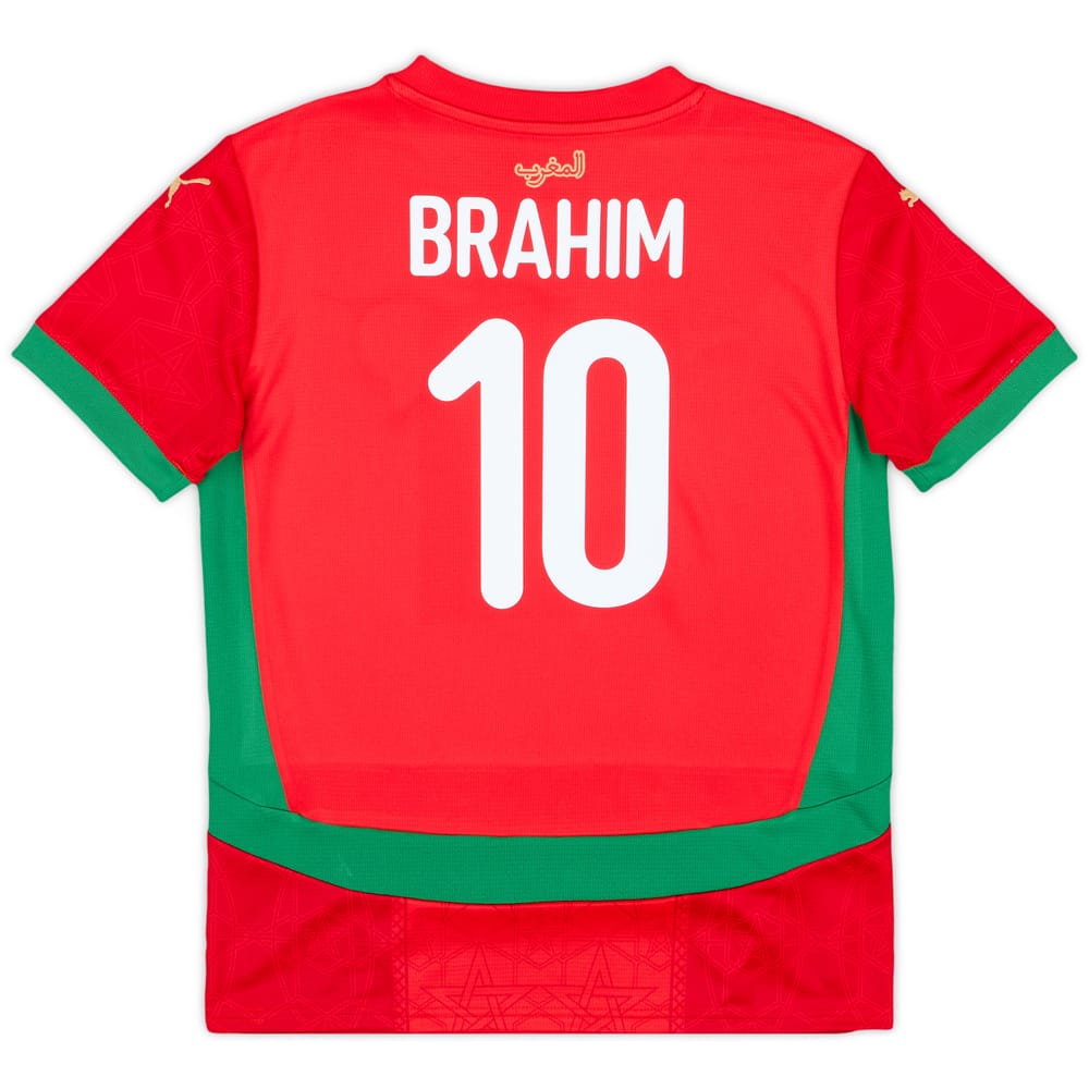 2024-25 Morocco Home Shirt Brahim #10 (KIDS)