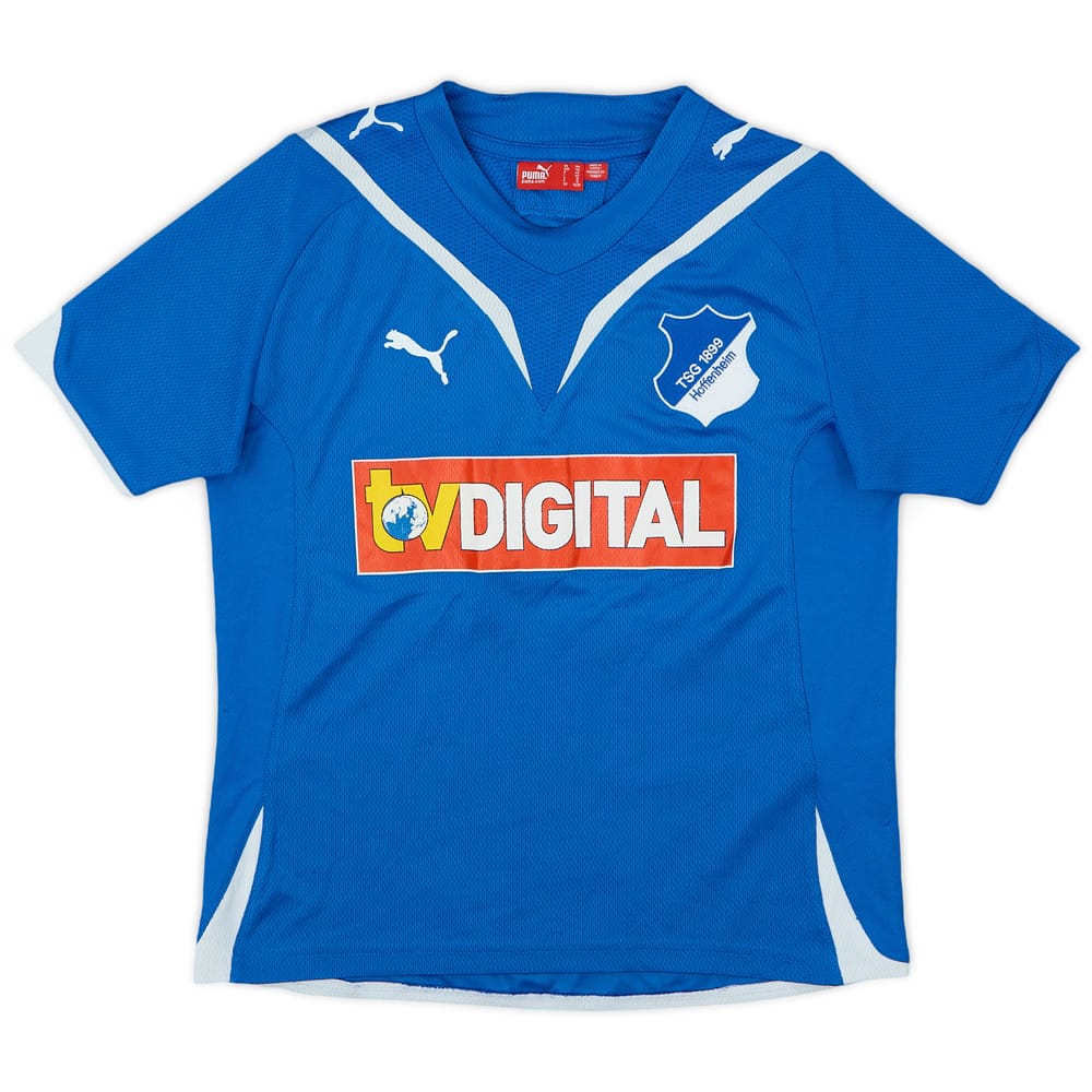 2009-11 TSG Hoffenheim Signed Home Shirt - 7/10 - (S.Boys)