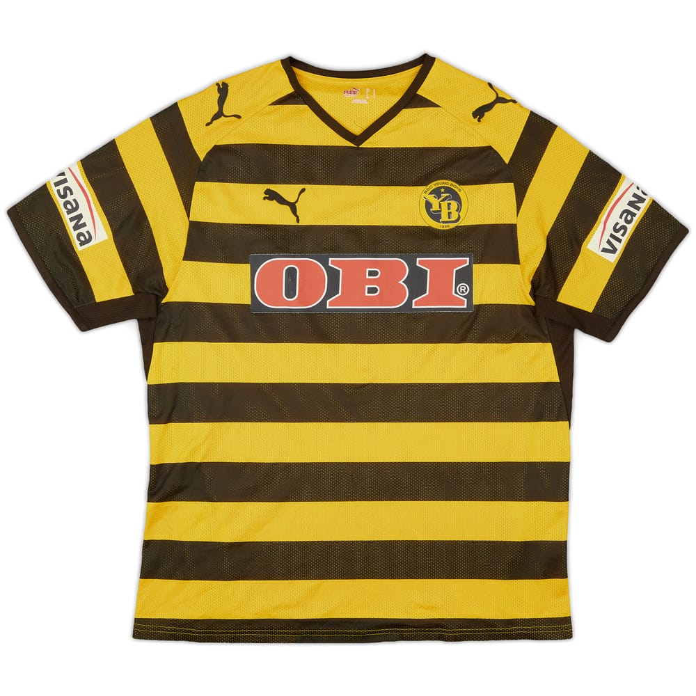 2008-09 Young Boys Player Issue Home Shirt - 8/10 - (L)