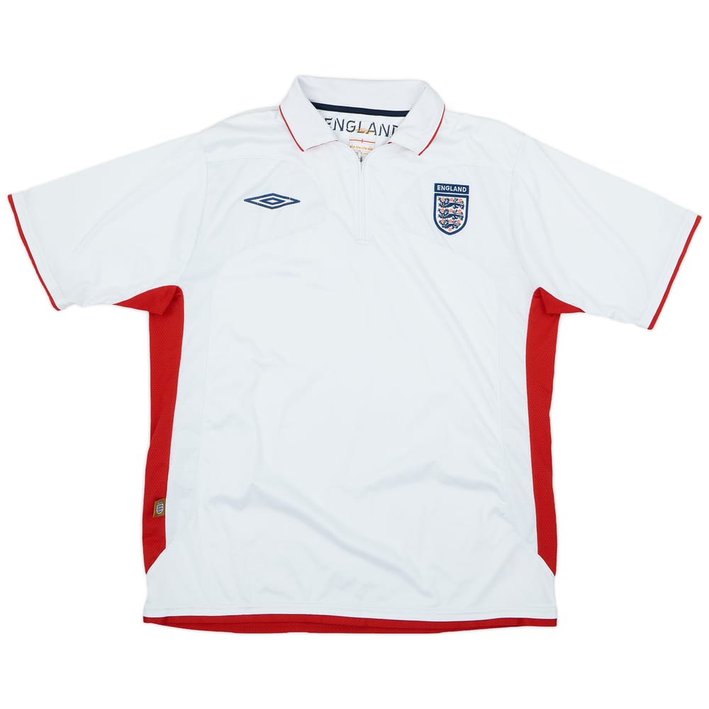 2006-07 England Umbro 1/4 Zip Training Shirt - 5/10 - (L)