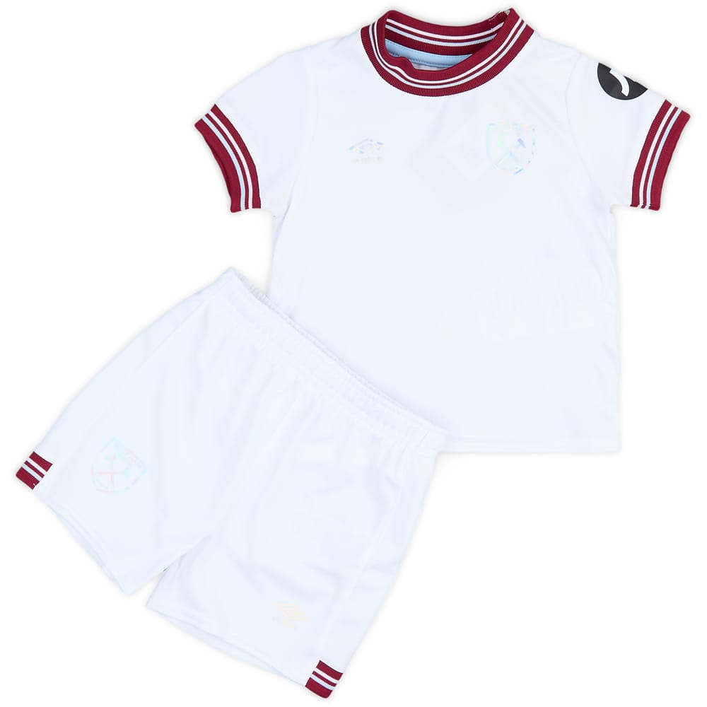 2023-24 West Ham Away Shirt & Shorts Kit (3-6 Months)