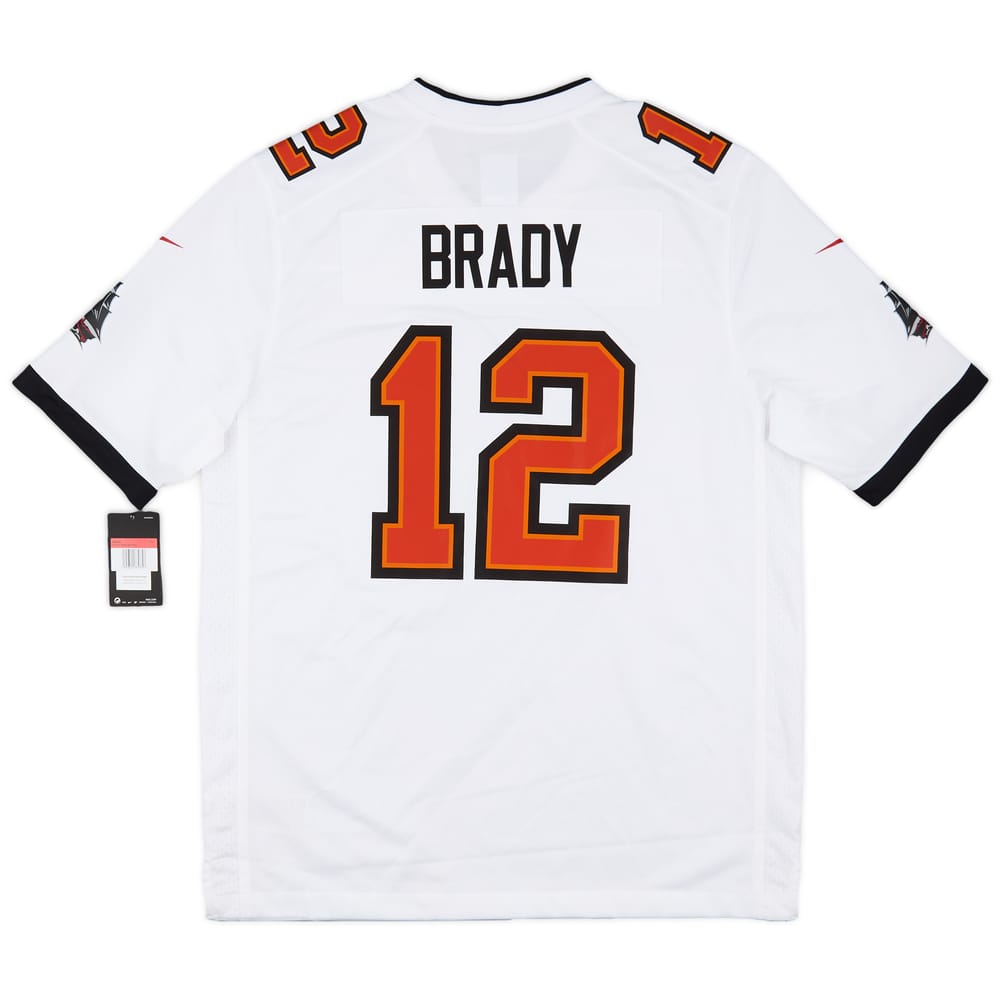 2020-22 Tampa Bay Buccaneers Brady #12 Nike Game Away Jersey (L)