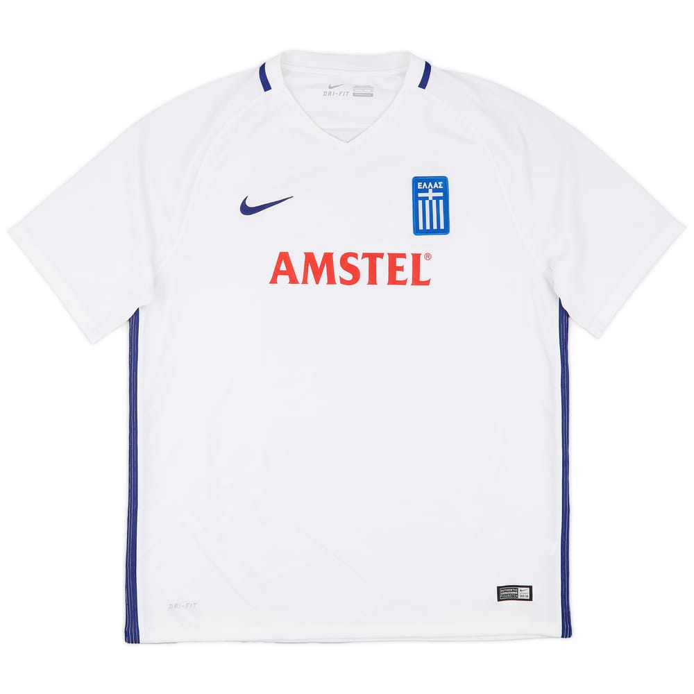 2016-18 Greece Home Shirt - 6/10 - (XL)