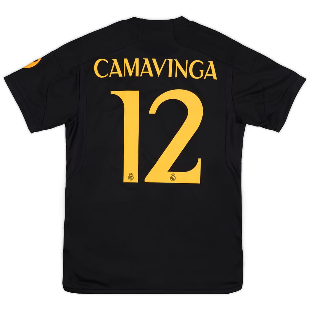 2023-24 Real Madrid Away CL Shirt Camavinga #12 (M)