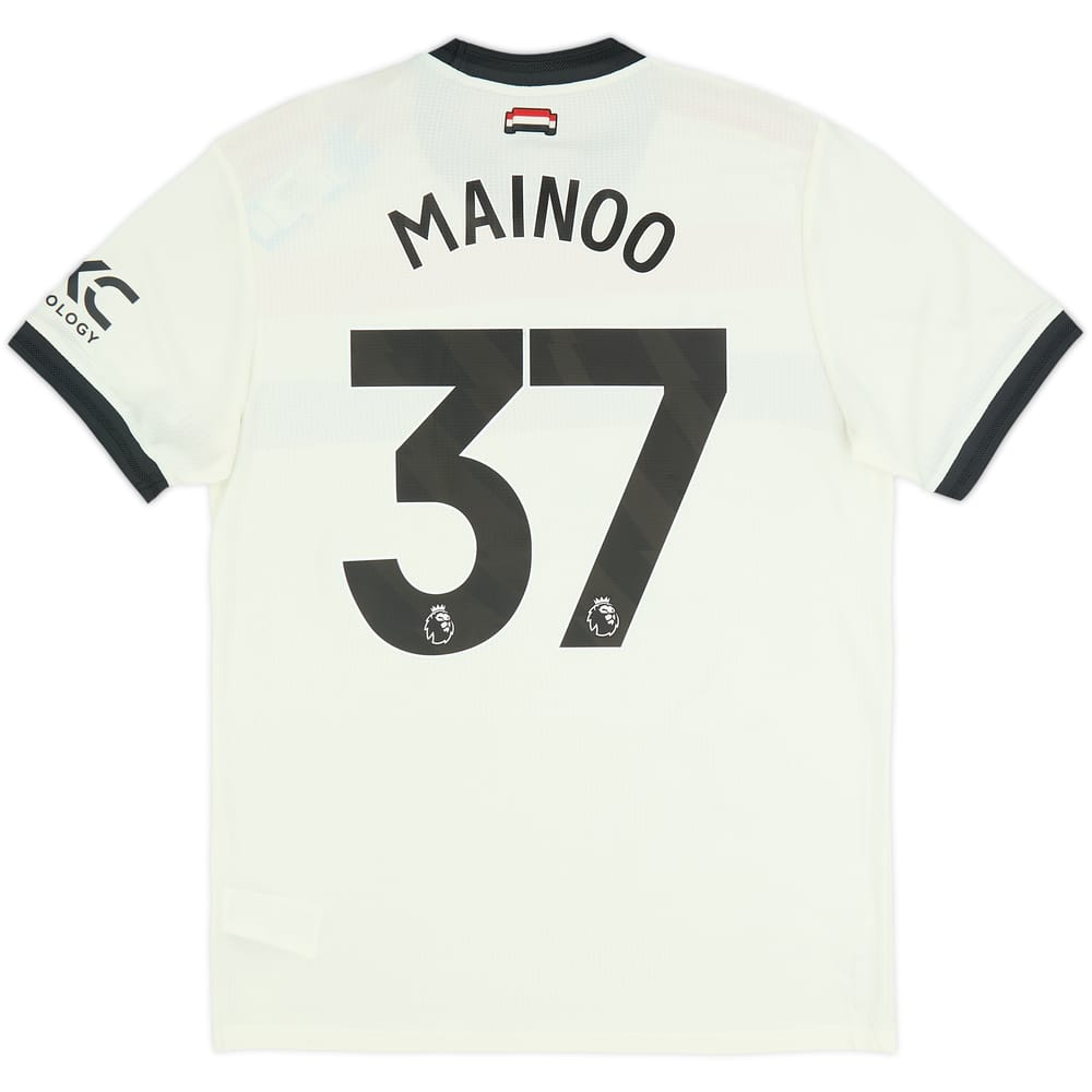 2024-25 Manchester United Authentic Third Shirt Mainoo #37 
