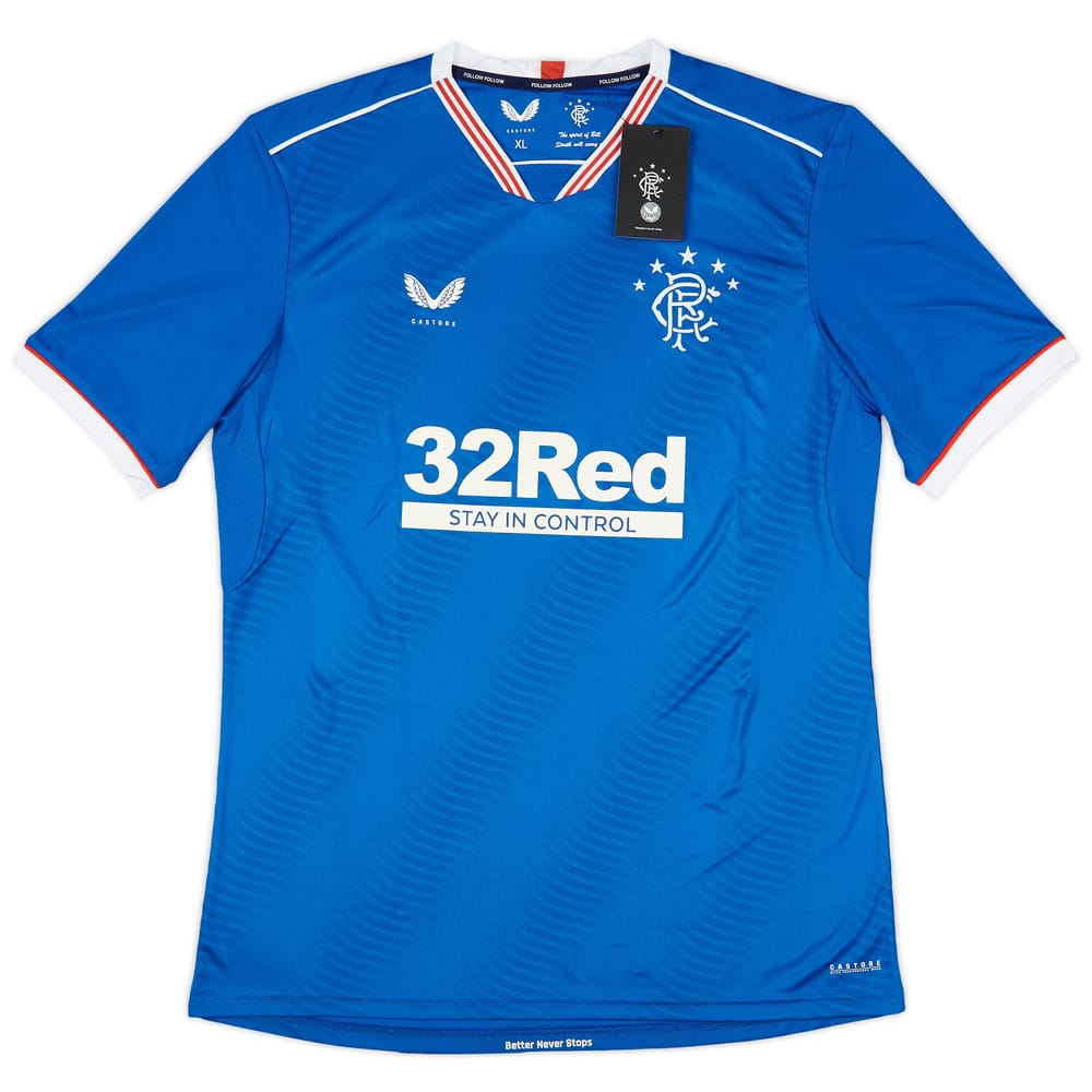 2020-21 Rangers Home Shirt (XL)