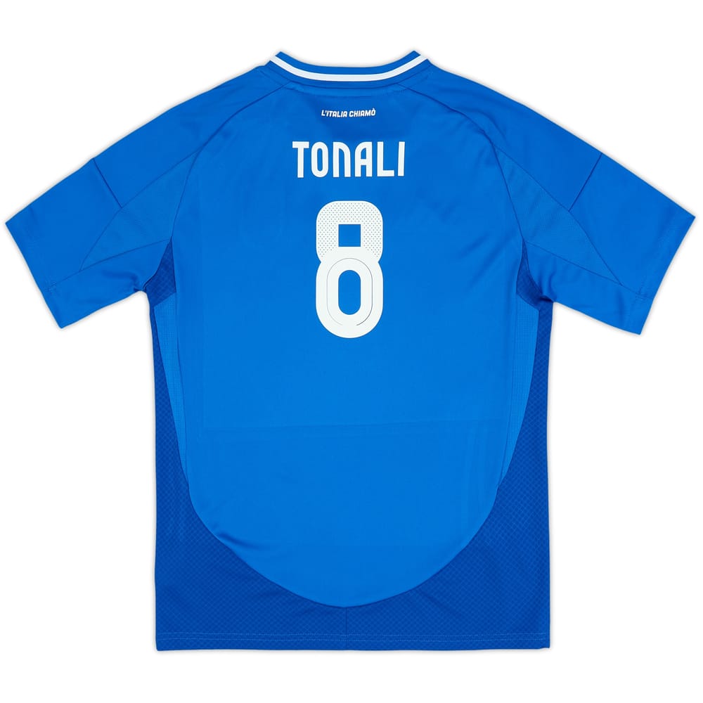 2024-25 Italy Home Shirt Tonali #8 (KIDS) 