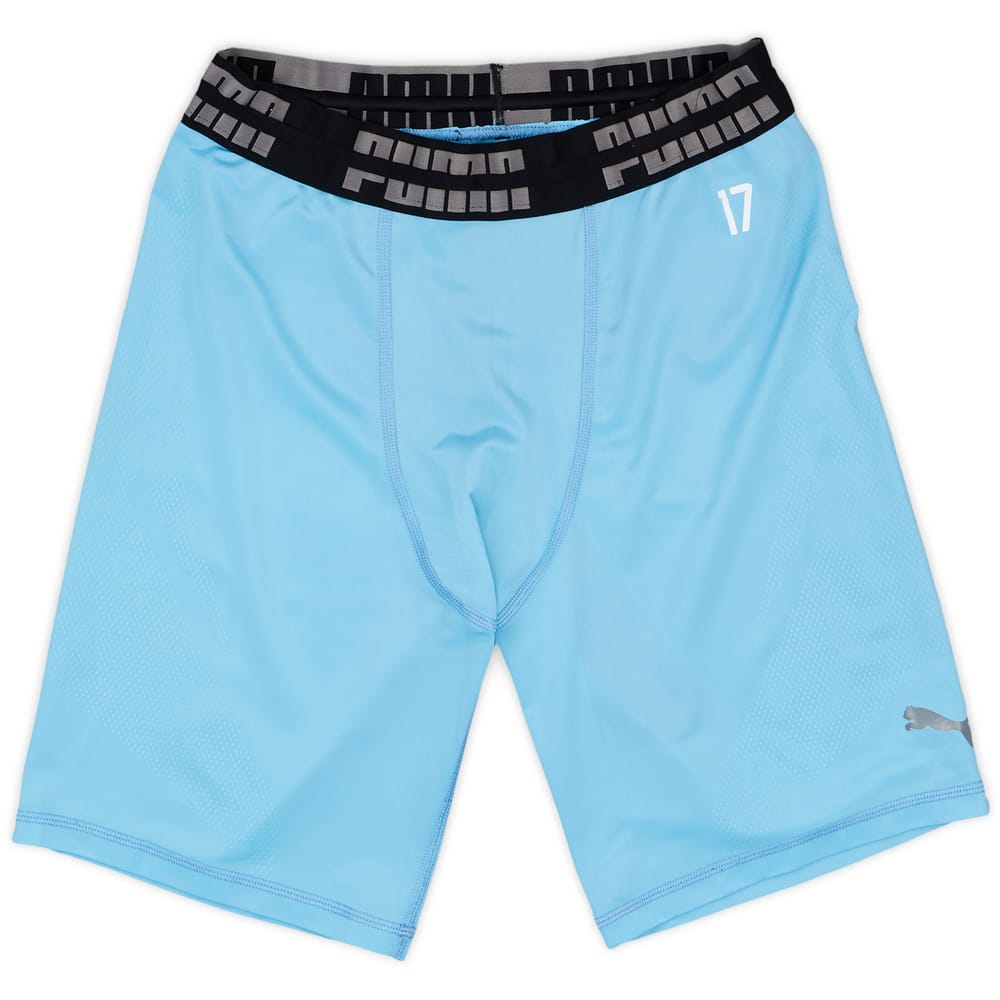 2023-24 Manchester City Player Issue Compression Undershorts #17 (De Bruyne) - 7/10 - (L)