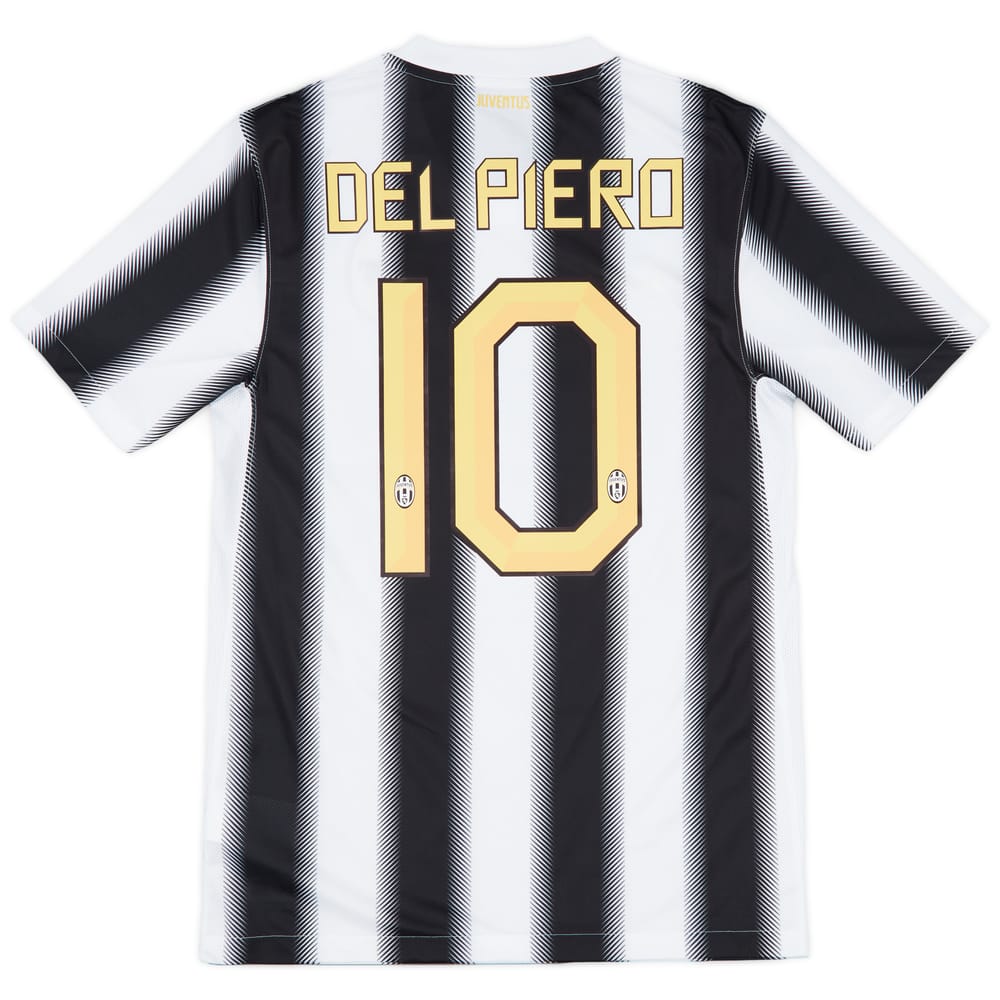 2011-12 Juventus Home Shirt Del Piero #10 (S)