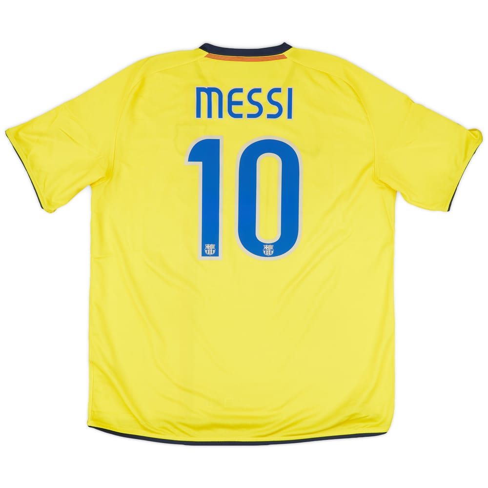 2008-10 Barcelona Away Shirt Messi #10 - 8/10 - (XL)