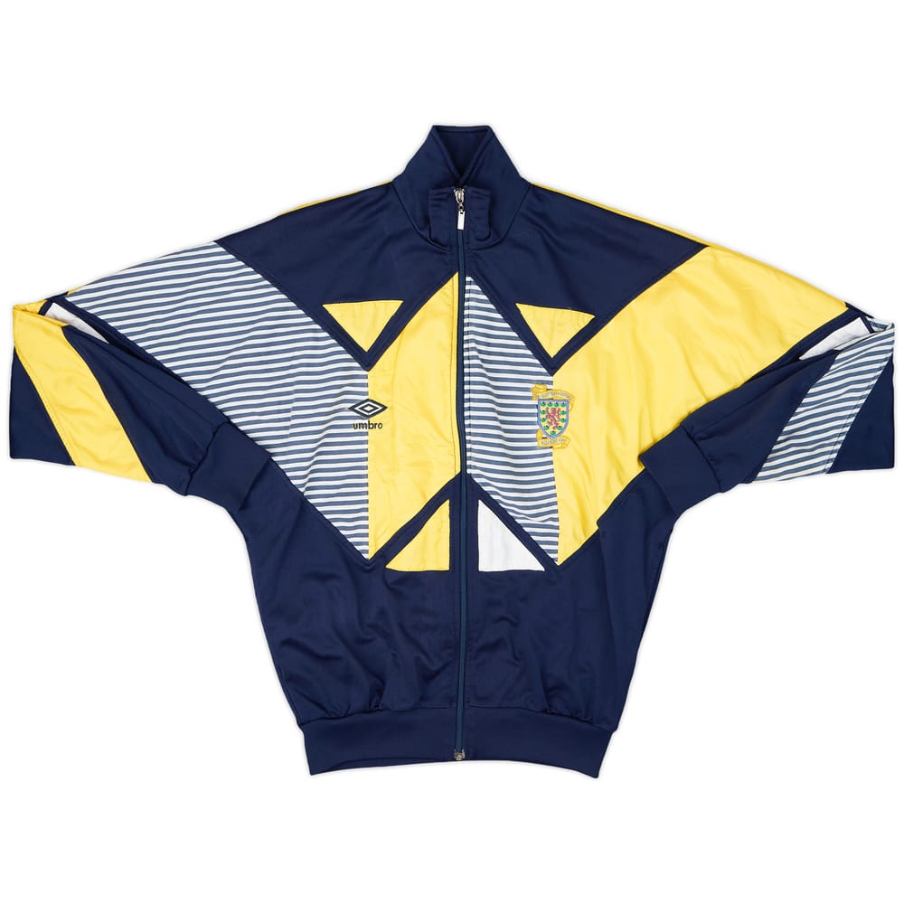 1991-92 Scotland Umbro Track Jacket - 8/10 - (S)