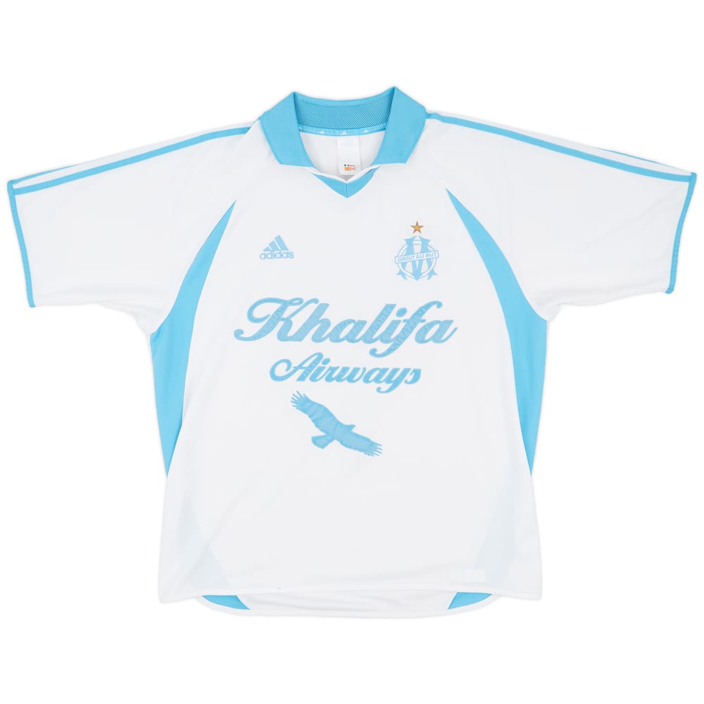 2001-02 Olympique Marseille Home Shirt - 9/10 - (XL)