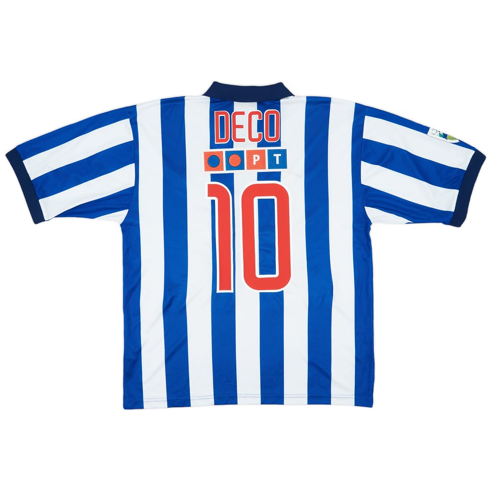 2002-03 Porto Home Shirt Deco #10 - 6/10 - (XXL)