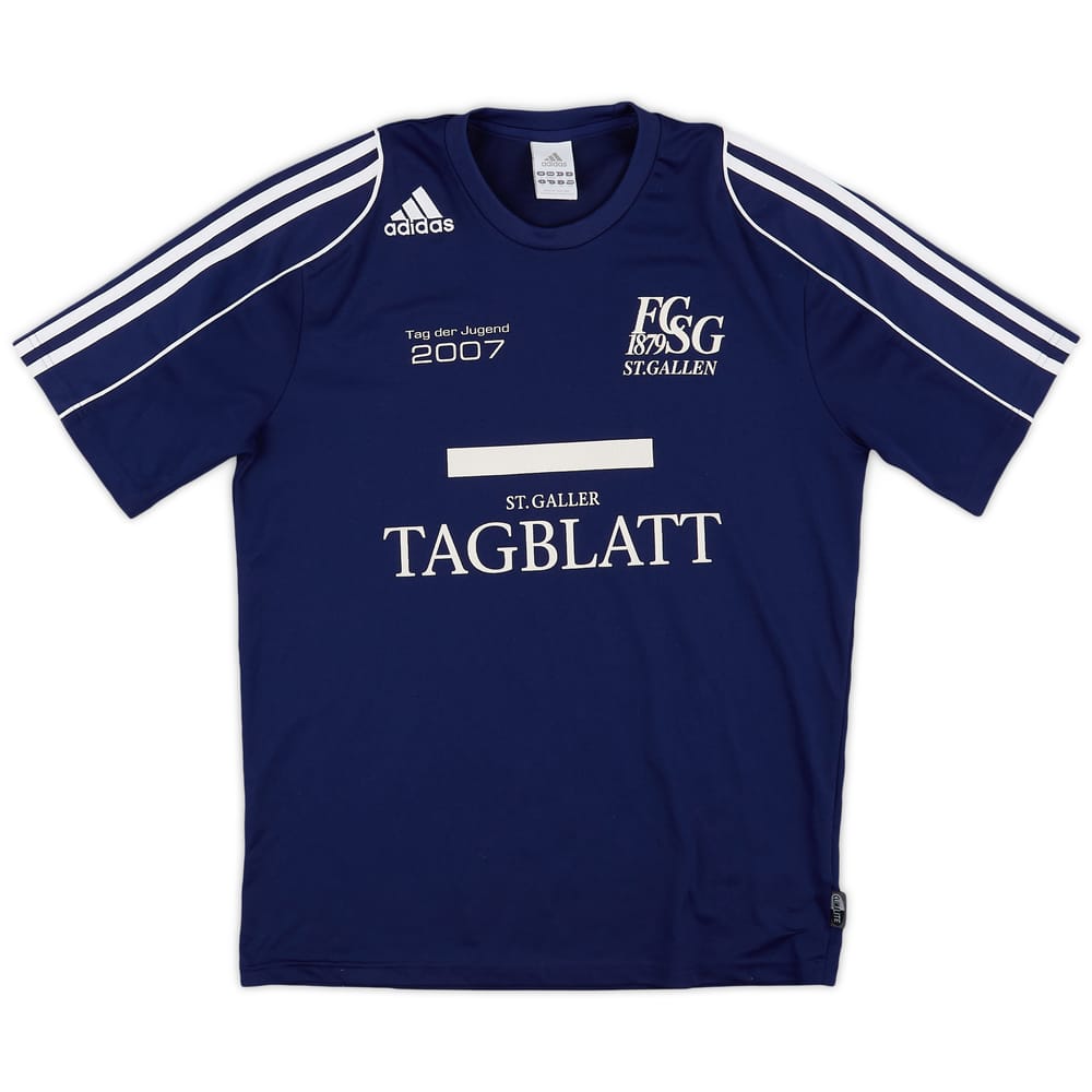 2007-08 St Gallen adidas Training Shirt - 7/10 - (S)