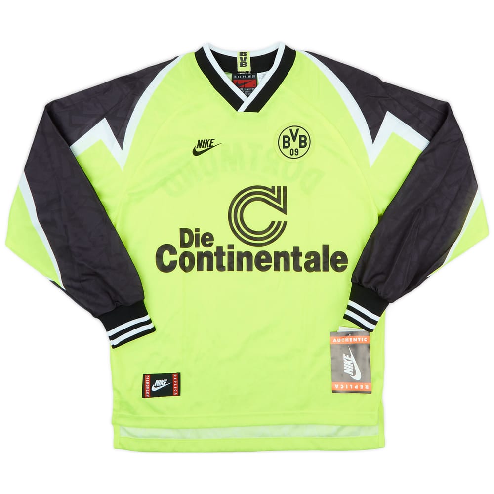 1995-96 Borussia Dortmund Home L/S Shirt (M)