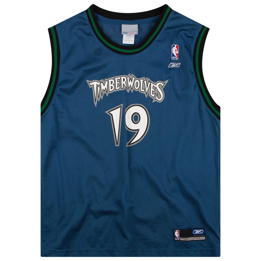 2003-05 Minnesota Timberwolves Cassell #19 Reebok Jersey (Away) Y