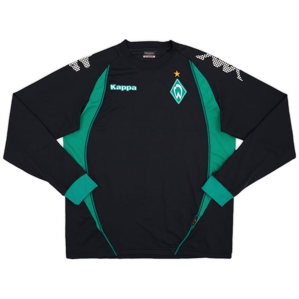 2008-09 Werder Bremen Kappa Training L/S Shirt - 8/10 - (XL)