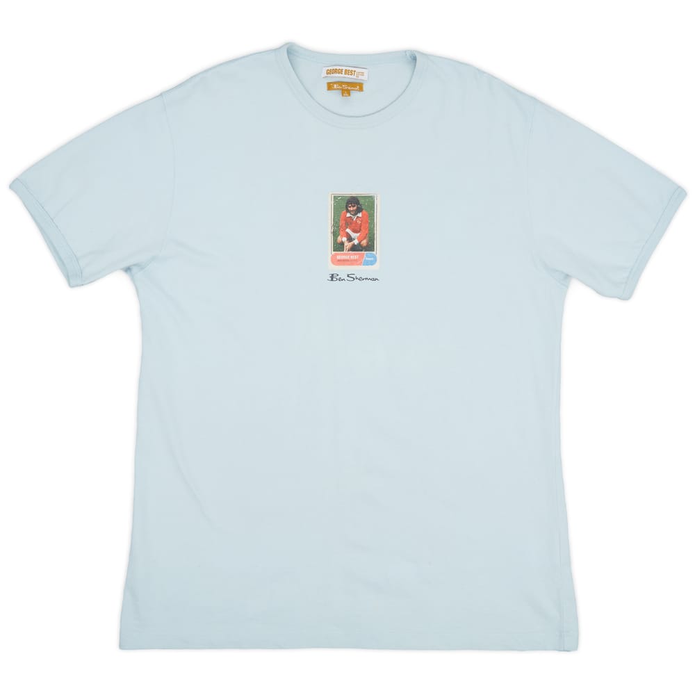 2003 Ben Sherman 'George Best' Graphic Tee - 9/10 - (XXL)