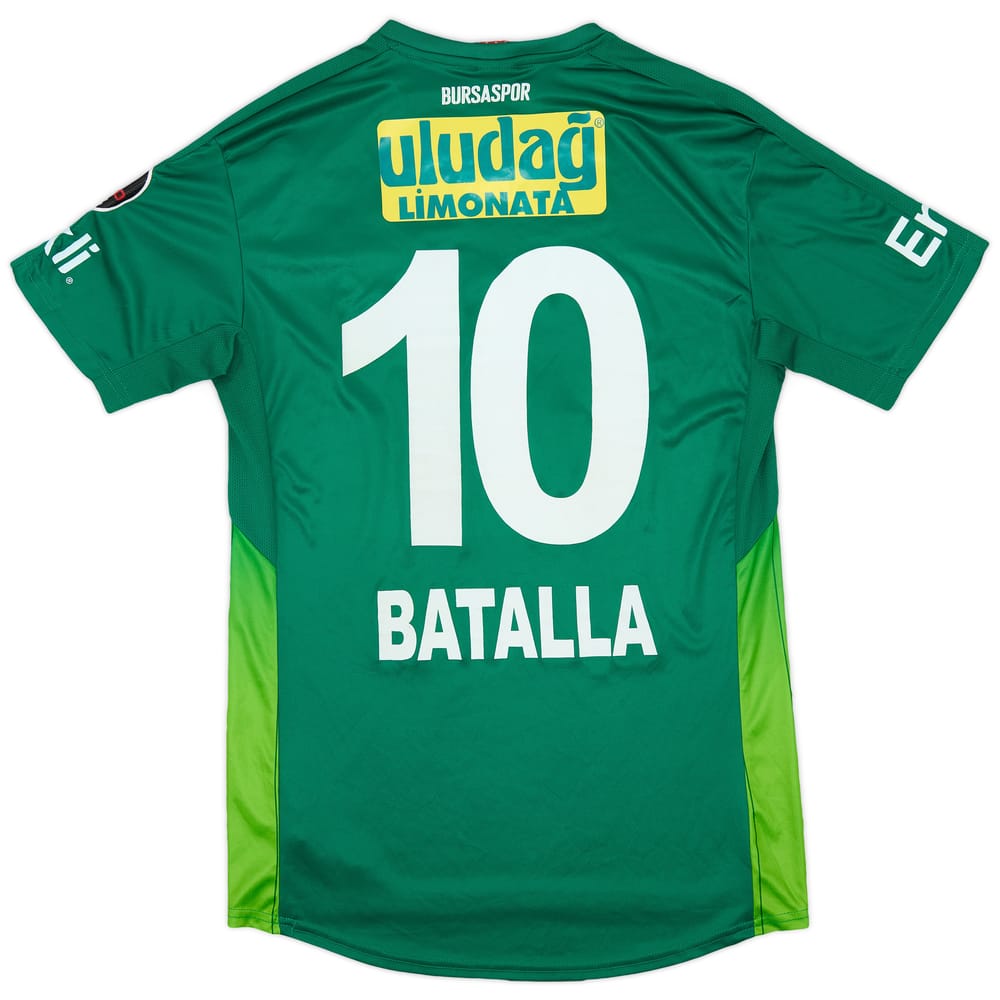 2016-17 Bursaspor Away Shirt Batalla #10 - 6/10 - (M)
