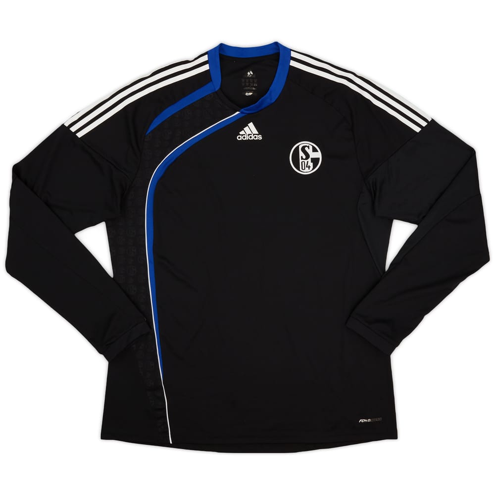 2009-10 Schalke adidas Formotion Training L/S Shirt - 7/10 - (XXL)