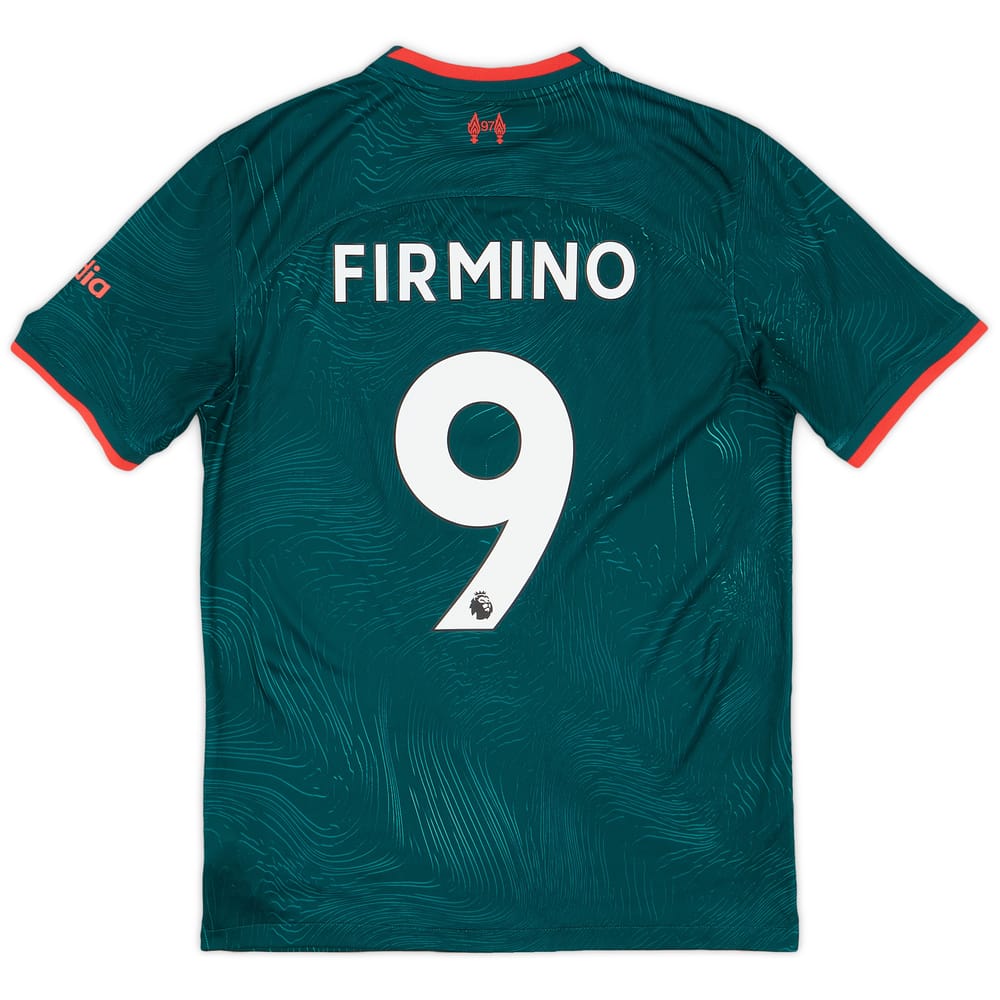 2022-23 Liverpool Third Shirt Firmino #9 - 8/10 - (M)