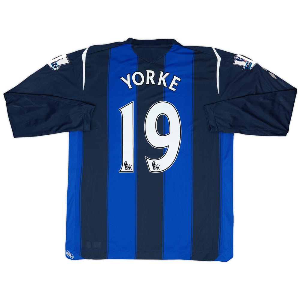 2008-09 Sunderland Match Issue Away Shirt Yorke #19