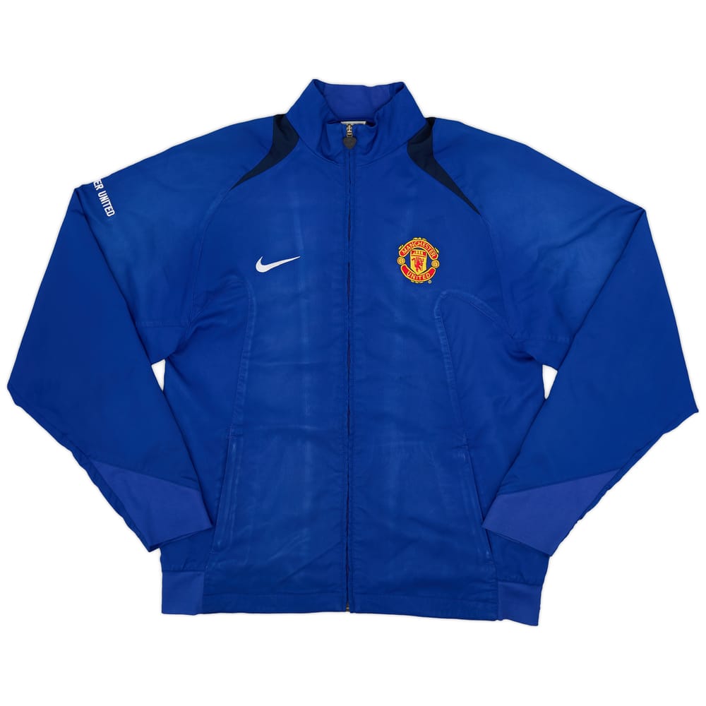 2005-06 Manchester United Nike Track Jacket - 8/10 - (M)