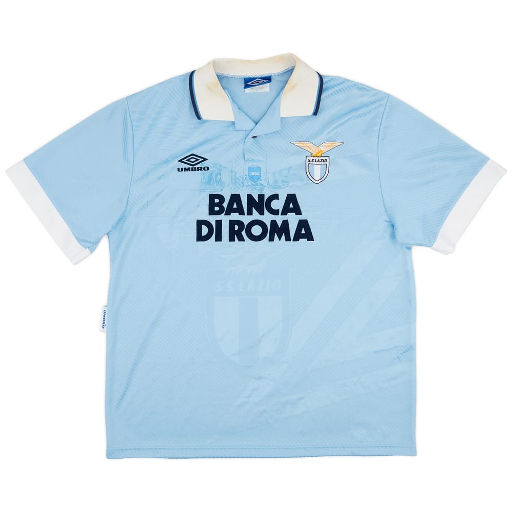 1993-95 Lazio Home Shirt - 7/10 - (L)