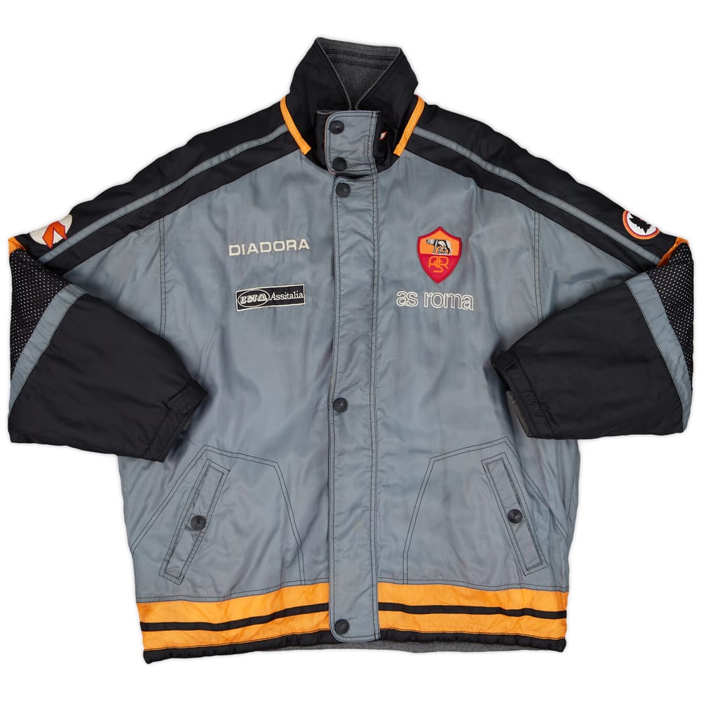 1998-99 Roma Diadora Padded Bench Coat - 5/10 - (M)