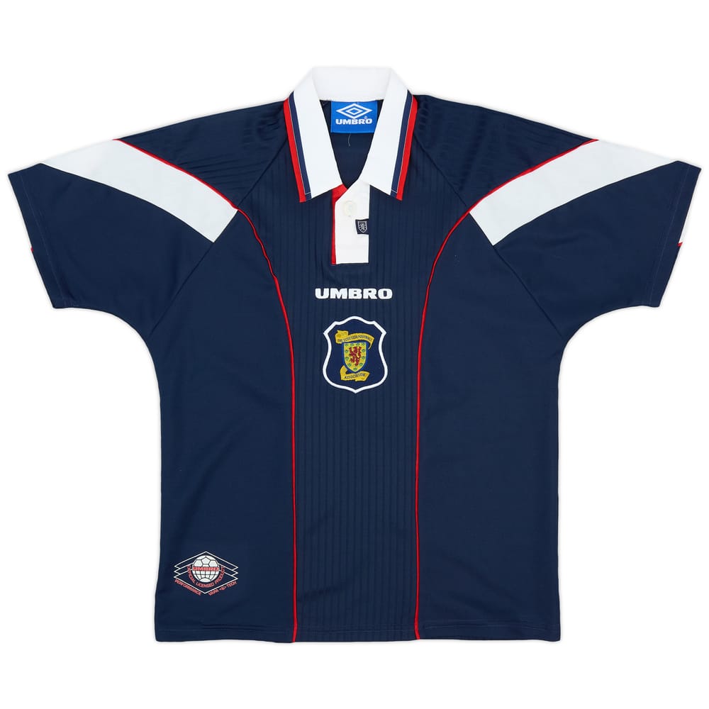 1996-98 Scotland Home Shirt - 9/10 - (L.Boys)