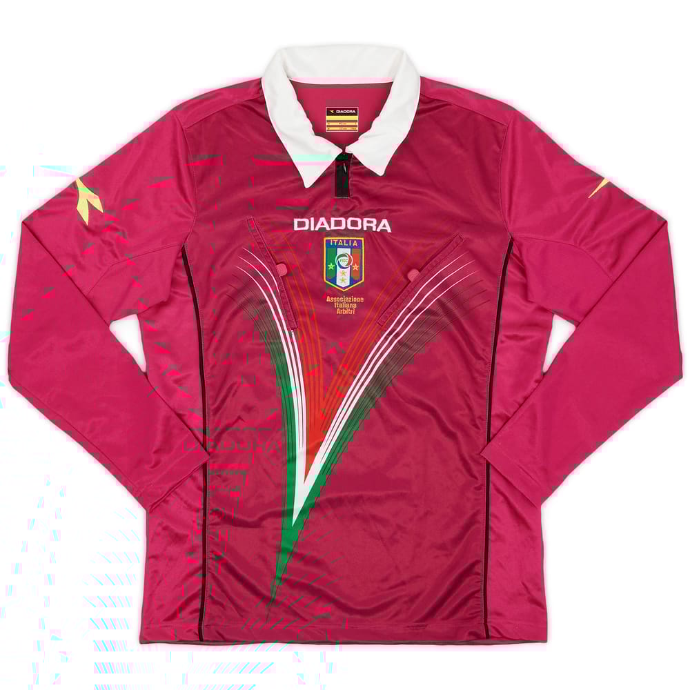 2010s Italy Diadora Referee L/S Shirt - 10/10 - (S)