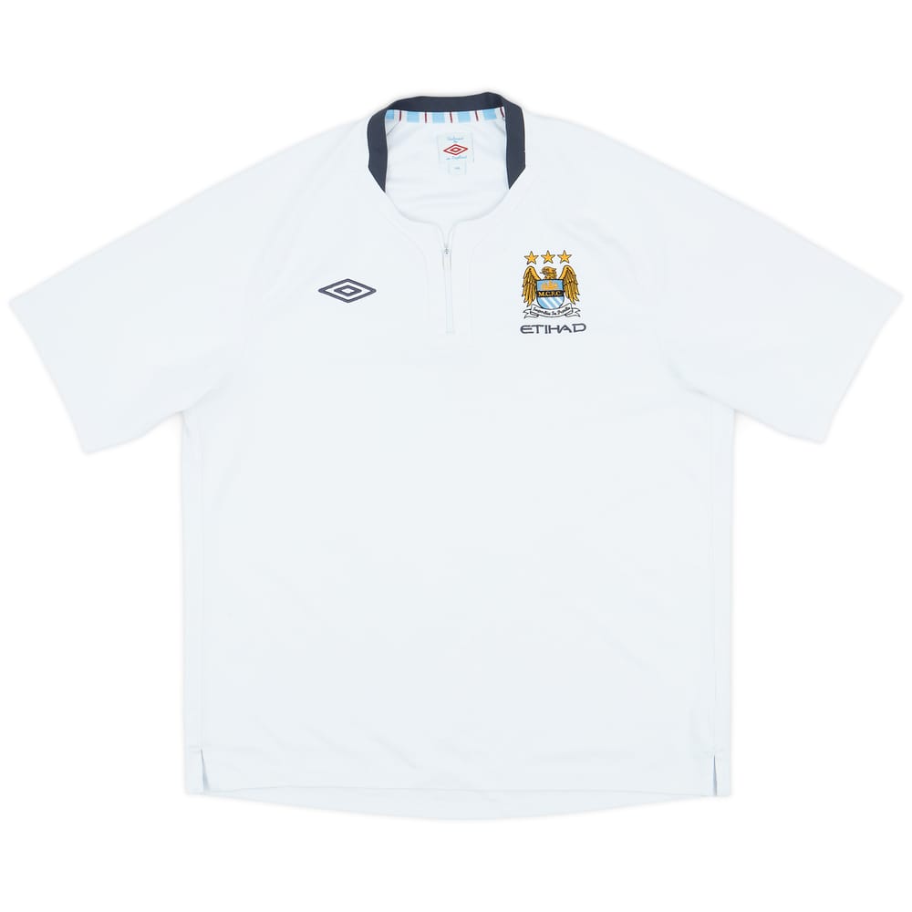 2011-12 Manchester City Umbro 1/4 Zip Training Shirt - 5/10 - (3XL)