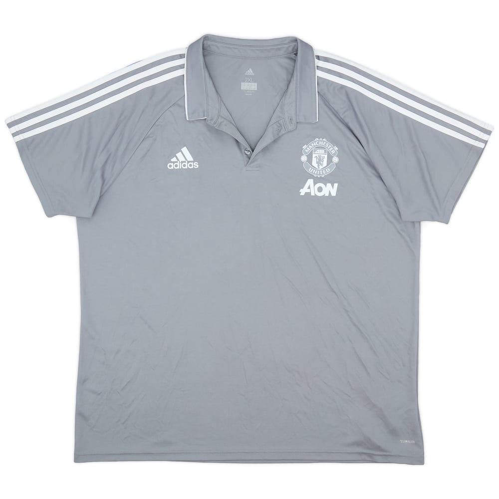 2017-18 Manchester United Polo Shirt - 9/10 - (XXL)