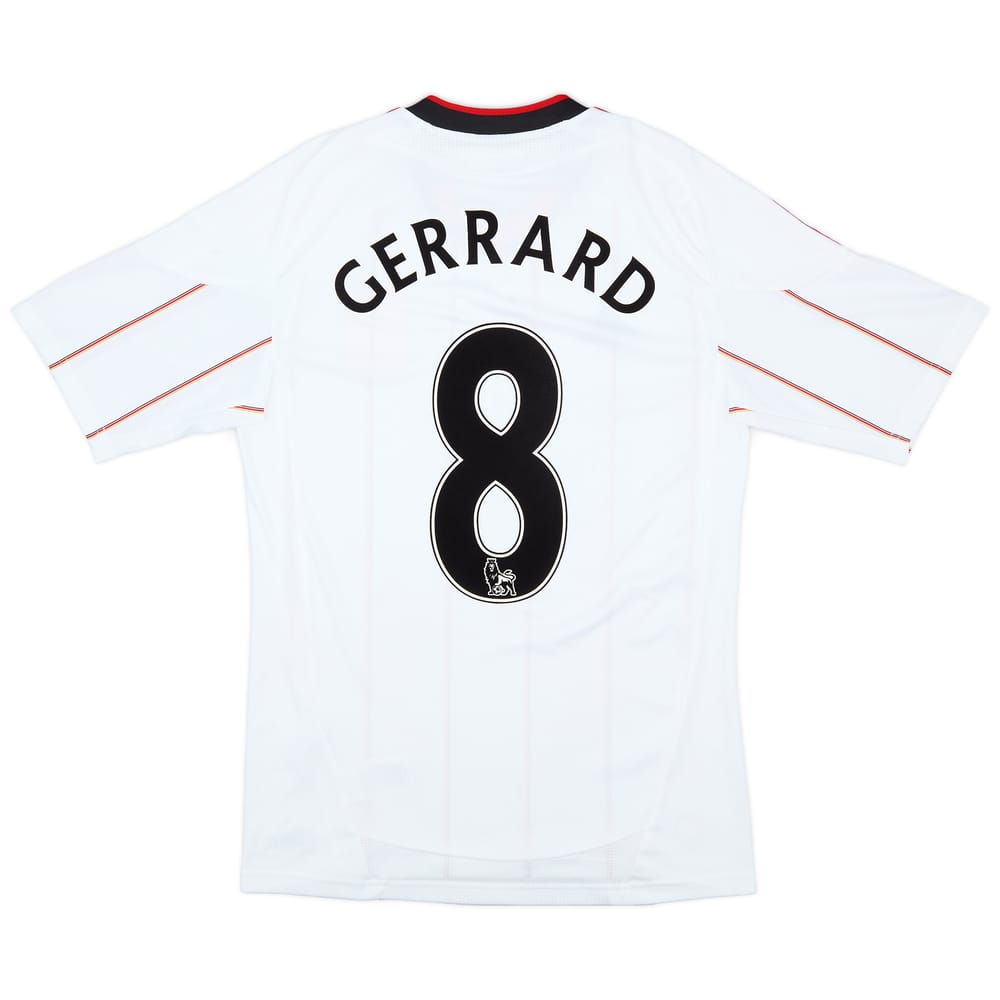 2010-11 Liverpool Away Shirt Gerrard #8 - 7/10 - (S)