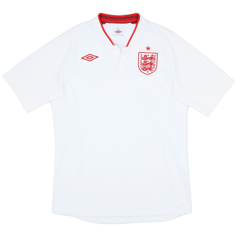 2012-13 England Home Shirt - 9/10 - (M)